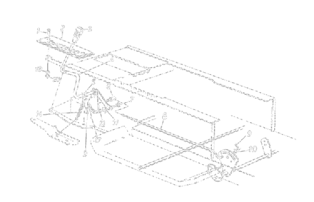 Speed Selector Lever Assembly (7 Speed) Diagram and Parts List for 13AM675G062 2000 Yard Machines Lawn Tractor